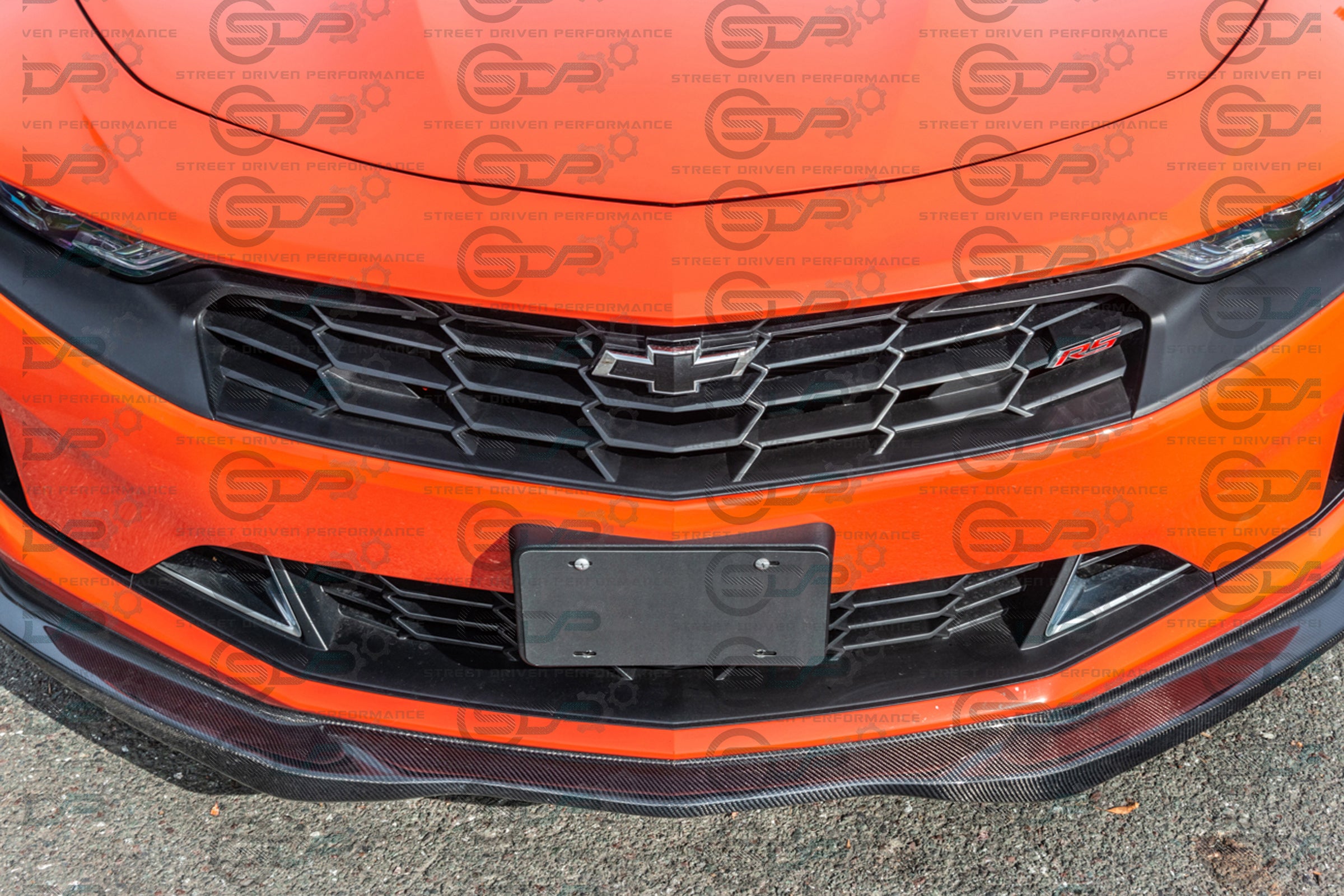 2019+ 6th Gen Camaro - "T6 Performance Package" Carbon Fiber Front Splitter / Lip with Side Extensions Ground Effects - for all SS / LT / LS / RS models